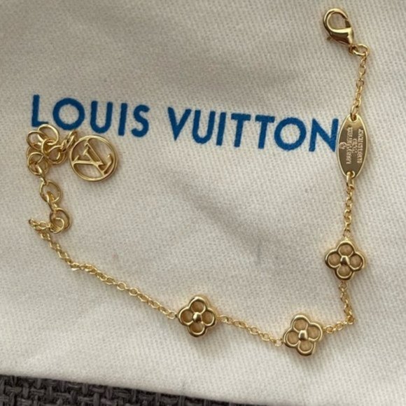 Authentic Louis Vuitton Flower Bracelet - Picture 5 of 9